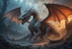 concept art for dragons and monsters, creatures