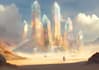 do fantasy landscape illustrations
