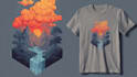 design a creative graphic t shirt design