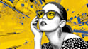 draw a retro pop art roy lichtenstein style
