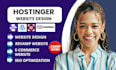 hostinger website design wordpress website  design wordpress website