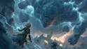 fantasy illustrations, concept art, and card game art