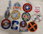 create custom embroidered,patch,iron on,sew on,velcro badge