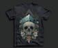 create distressed retro t shirt illustrations