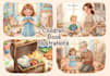 illustrate children storybooks with characters
