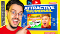 create attractive clickbait youtube thumbnails