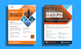 design single and double side flyers