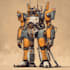 create custom mecha robot art