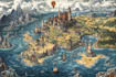 do fantasy map design