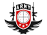 design modern army logo