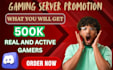 minecraft server promotion, fivem, rust, dayz server promotion, discord growth