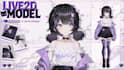design and rig live2d model live 2d vtuber model 2d vtuber model vtuber model