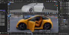 create 3d car modeling for 3d printing and games development