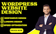 create website design wordpress, fix wordpress issues, bugfix revamp wordpress