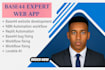 build  base44 web app replit agent supabase base44 website
