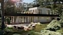 exclusive house exterior 3d rendering