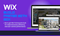 design wix website redesign wix website template development