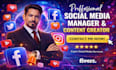 social media marketing manager social media content creator social media manager