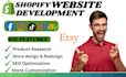 do shopify store design, shopify dropshipping, redesign shopify website
