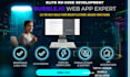 develop bubble io saas app, bubble mvp webapp ai mobile apps