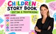 edit and proofread children story book format kids picture book editor