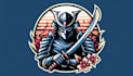 make different samurai knight mascot logo for your company