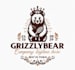 create drawing cool bear logo with text with any file