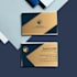 create a unique double sided business card design