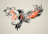 create a tribal tattoo for arm or back