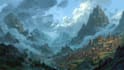 design detailed fantasy landscapes and environments