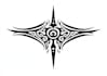 do a half sleeve tribal tattoo in polynesian pattern