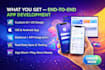 develop a fully functional mobile app with API integration
