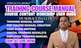 write design pdf training course manual course content workshop user guide
