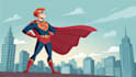 create a best super hero cartoon character