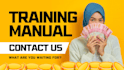 write product user manual, course manual, software user manual, training manuals