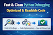 fix python bugs, errors, and debug your code fast