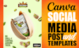 design christmas thumbnails, posts and holiday graphics