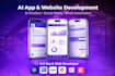 do ai app and website development ai chatbot social media email automation