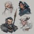 draw a fantasy sketchy illustration