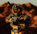 create a 3d halo render using blender