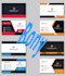 design a professional modern business card