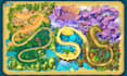do 2d fantasy map illustration, 2d game maps, rpg board games and vector maps