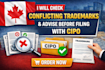 cipo trademark search conflicting trademark canadian trademark availability