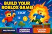 develop your custom roblox game with full scripting