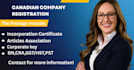 get your canada company registration within 24 hours