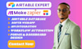 airtable database dashboard automations interface airtable softr integration