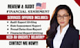 write financial report, audit report, financial summary, forensic document,