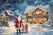 design christmas themed illustration
