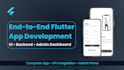 build flutter mobile app with backend for android and ios