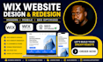 wix website design wix SEO website redesign build wix business  ecommerce store